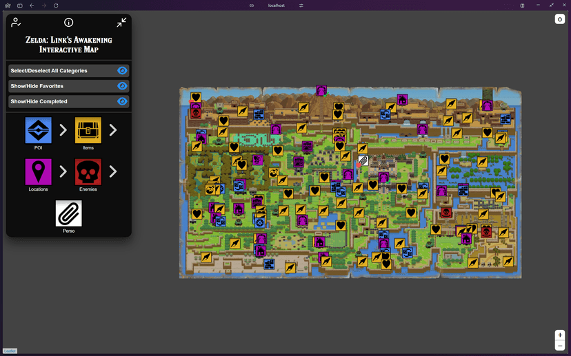 Zelda Map
